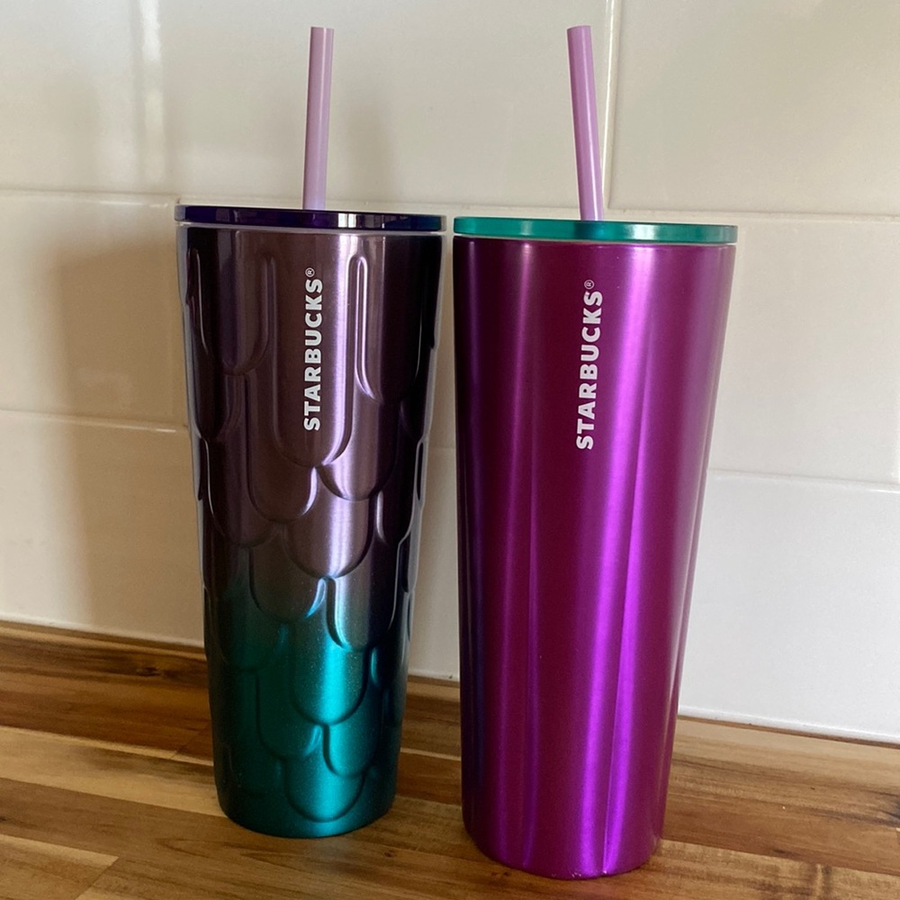 Starbucks stainless steel tumblers